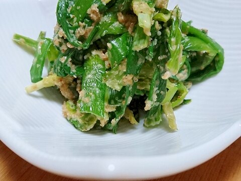 健康食！ニラのマヨ醤油和え